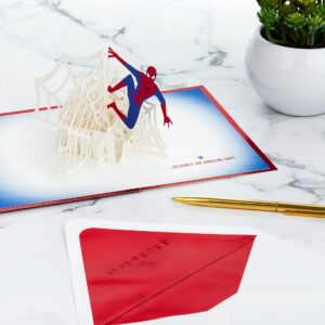 Hallmark Spider-Man Pop Up Birthday Card (Someone Amazing Like You) Signature Paper Wonder 3D Card