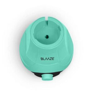 BLAAZE 110V 600 Watts Mixer Grinder With 2 Jars – Perfect for Dry & Wet Fine Grinding – Dosa batters, Indian Curry Spices Coconut Chutney Grinding Mixing (Turquoise)