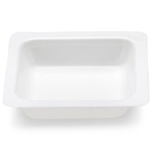 weighing boats by globe scientific, square shaped, bendable polystyrene, disposable scale trays for weighing & mixing liquid & powder, antistatic, 10ml capacity, white, case of 500 (3619-10)