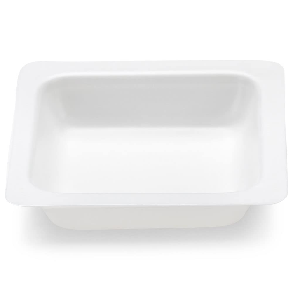 Weighing Boats by Globe Scientific, Square Shaped, Bendable Polystyrene, Disposable Scale Trays for Weighing & Mixing Liquid & Powder, Antistatic, 10mL Capacity, White, Case of 500 (3619-10)