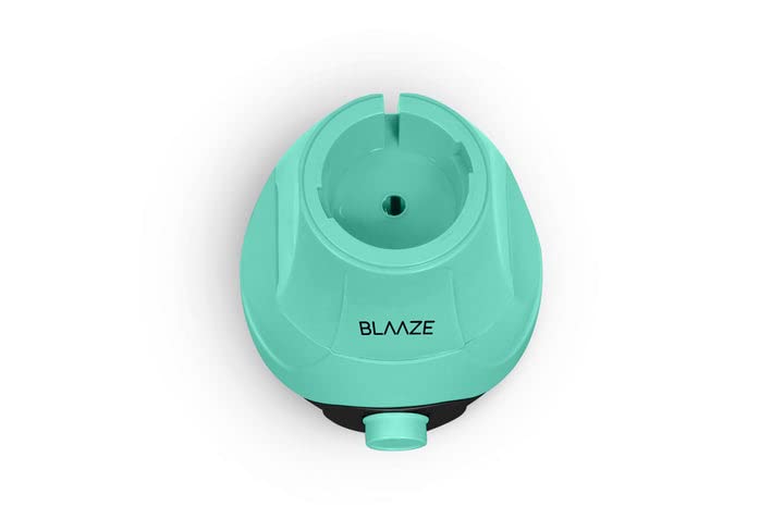 BLAAZE 110V 600 Watts Mixer Grinder With 2 Jars – Perfect for Dry & Wet Fine Grinding – Dosa batters, Indian Curry Spices Coconut Chutney Grinding Mixing (Turquoise)