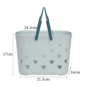 Ochine Portable Shower Caddy Tote Bag Plastic Shower Caddy Basket Basket Shower Caddies Bag Storage Box Bathroom Organizer