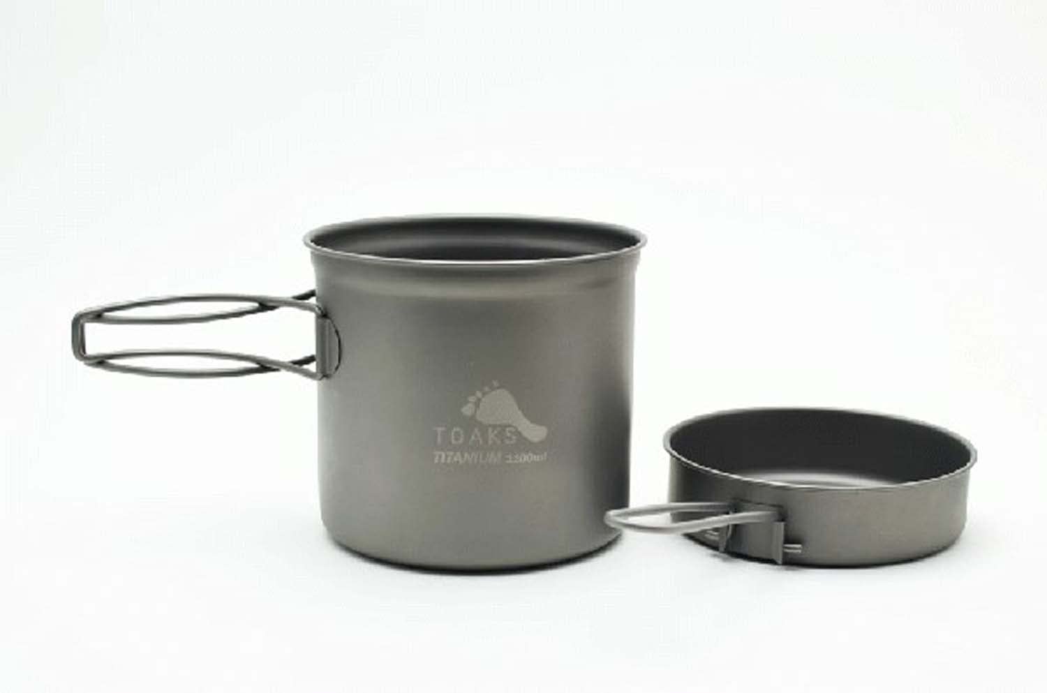 Toks Pot Frying Pan, 2-Way Specifications, Titanium Pot + Pan CKW-1100 13853