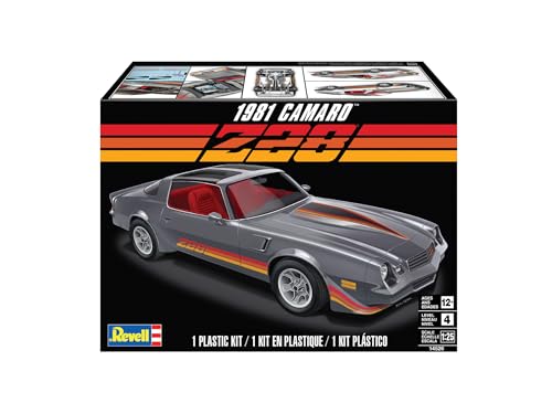 Level 4 Model Kit 1981 Chevrolet Camaro Z/28 1/25 Scale Model by Revell