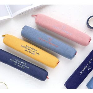 Cilava Mini Pencil Case,Colored Cute Pencil Bags Lovely Pen Pouch with Zipper for Adult