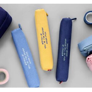 Cilava Mini Pencil Case,Colored Cute Pencil Bags Lovely Pen Pouch with Zipper for Adult