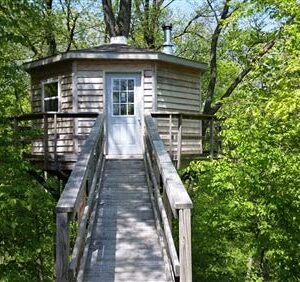 The Flathead © : 10' Octagonal Treehouse Plan