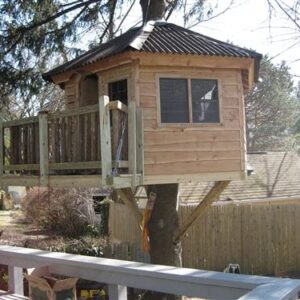 The Flathead © : 10' Octagonal Treehouse Plan