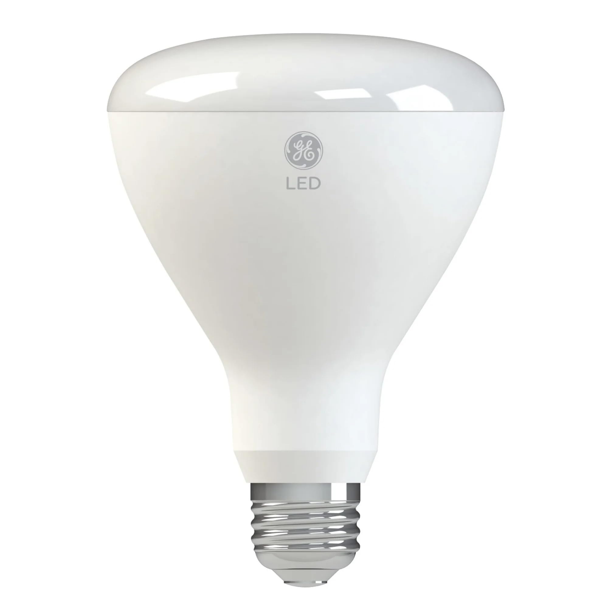 GE LED 9-Watt, 650 Lumens, (65W Equivalent) Soft White, BR30 Indoor Floodlight Bulbs, E26 Medium Base, 13-Year Life, 8pk