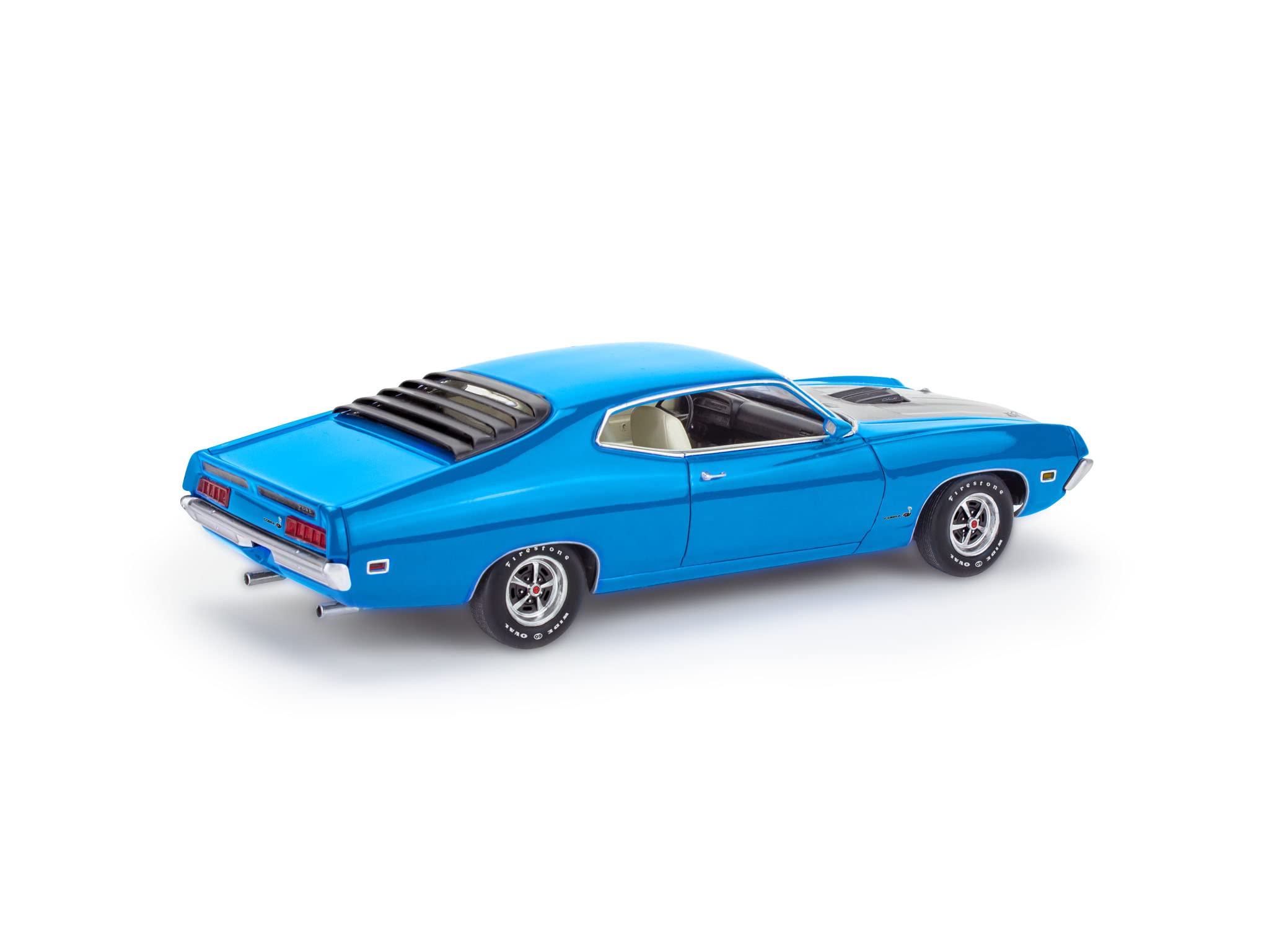 Revell 14534 1970 Ford Torino Cobra 1:25 Scale 128-Piece Skill Level 4 Model Car Building Kit