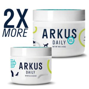 Arkus Daily XL Dog Probiotic, The Only Product Made with Microbes That are Natural to The Gut of Healthy Dogs, Supports Better Digestion, Gut Health, and Immune System, Maintains a Healthy Microbiome