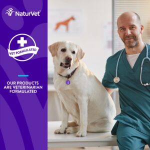 NaturVet Evolutions Advanced Allergy Support 90ct Soft Chews for Dogs - Omega-3, Anchovy Oil, Colostrum, Turmeric, Quercetin, Probiotic - Helps Maintain Normal Histamine Levels