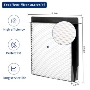 1040 Essick Humidifier Wick Filter for AIRCARE Air Humidifier B23 DP3 B40 B40-C 3D6-100 5D6-700 7D6-100 B23-710 B23-810 D46-720 CM330 500 700 3000 Series Fit MoistAir Models: MA-0300 MA-0500-4 Pack