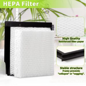 1040 Essick Humidifier Wick Filter for AIRCARE Air Humidifier B23 DP3 B40 B40-C 3D6-100 5D6-700 7D6-100 B23-710 B23-810 D46-720 CM330 500 700 3000 Series Fit MoistAir Models: MA-0300 MA-0500-4 Pack