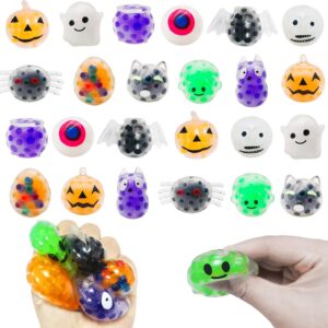 36 Pcs Halloween Mini Sensory Stress Ball Squeeze Toy to Stress Reliever,Great for Adults Party Favors,Halloween Miniatures (Halloween)