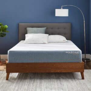 molecule copperwell 12" cooling gel memory foam medium plush mattress, full