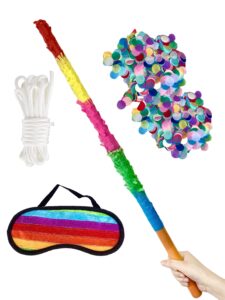 zcfifdgb 32-inch pinata sticks,pinata sticks that won't break,the quality is veryvery hard.kids can enjoy playing at the pinata party without worrying about it getting damaged.pinata sticks kids love