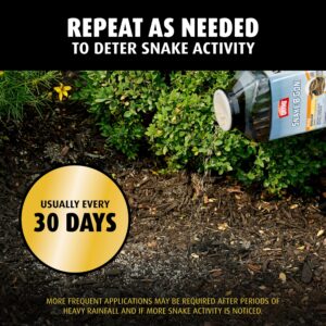 Ortho Snake B Gon1 - Snake Repellent Granules, No-Stink Formula, Covers Up to 1,440 sq. ft., 2 lbs.