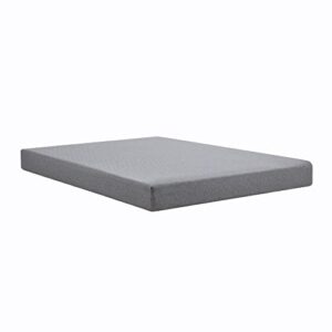 Linenspa 8 Inch Gel and Bamboo-Charcoal Memory Foam Mattress – Firm Feel – Queen Mattress in a Box