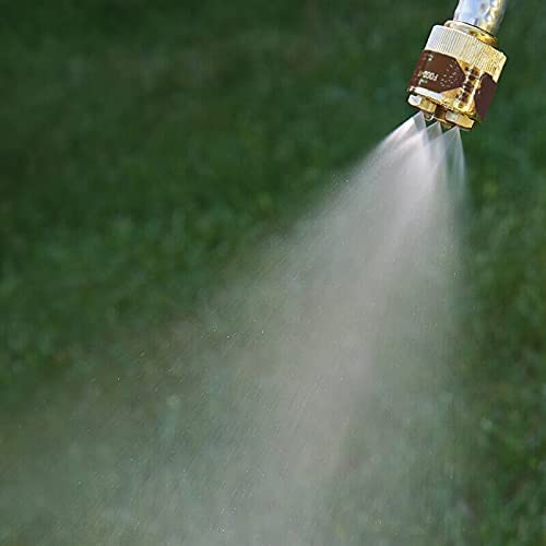 Fogg It Misting Watering Nozzles (2 Pack) 1/4 GPM - Super SuperFine Volume | Designed for misting delicate seedlings or for raising humidity around wilting plants. Made in the U.S.A. from solid brass