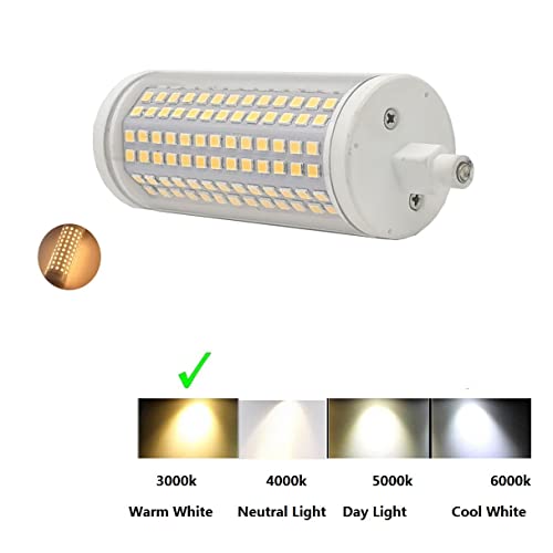 WELESHEI R7s Led Bulb 118mm 30w Dimmable Bulbs Led Halogen Replacement 300 Watt J Type Double Ended T3 R7s Base 300w Equivalent Floodlight for Garage Lighting Floor Standing Light 3000k