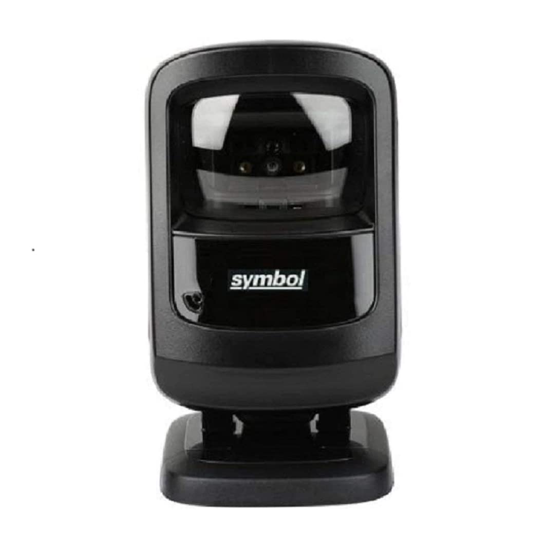 Zebra Symbol DS9208 Handsfree Standard Range Barcode Scanner with Shielded USB Cable, Black - Scans 1D, 2D and PDF417 Barcodes, LED Aimer - DS9208-SR00004NNWW YKGAV