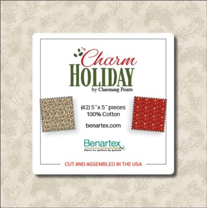 42 5 Inch Charm Holiday by Charming Prints for Benartex