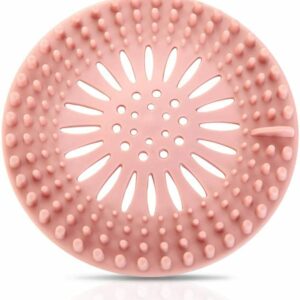 TFCFL 4 PCS Silicone Hair Stopper Shower Drain Strainer Hair Strainer for Bathroom, Bathtub, Laundry and Kitchen