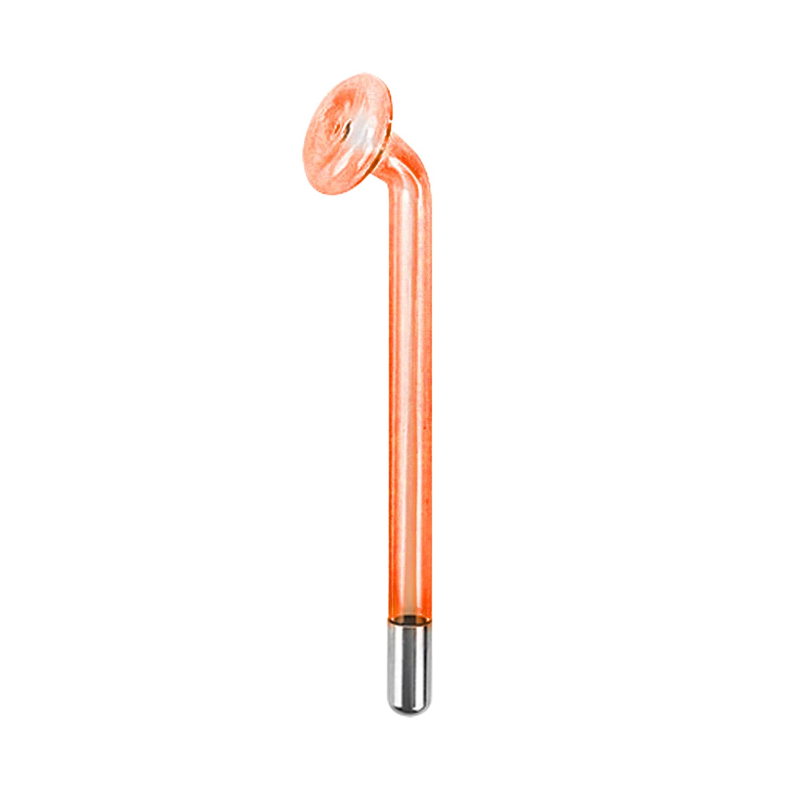 Electrode Wand Glass Tube Handheld Spare Parts for Hi Frequency Instrument Elitzia ETJX006AS (Orange Mushroom)