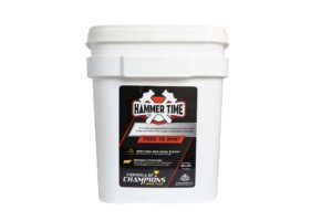 hammer time nutritional supplement for show pigs, 25 lb bucket