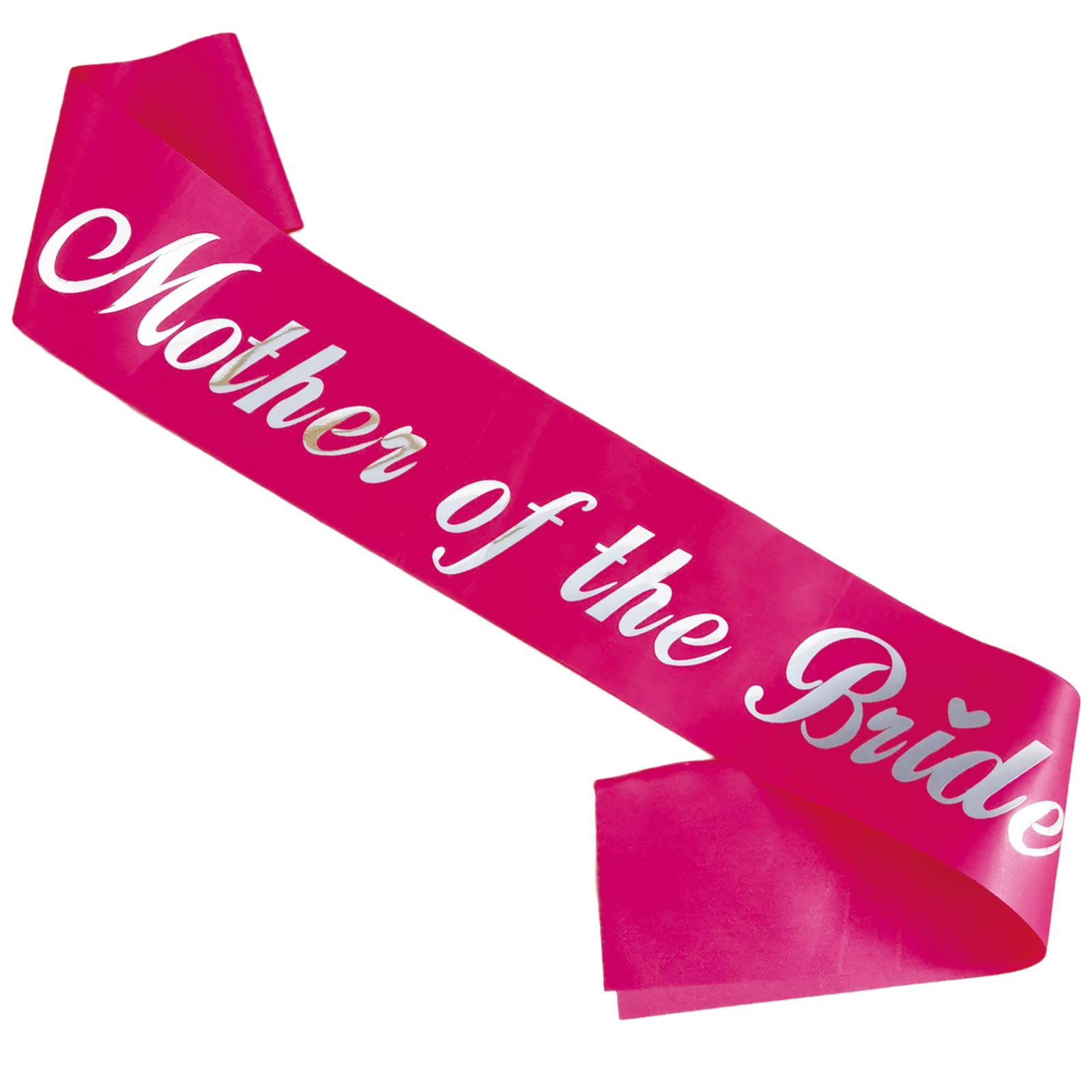 KETAOO Mother of the Bride Sash, Pink Sash for Mother of the Bride for Bridal Shower Favors Engagement or Wedding Party Accessories