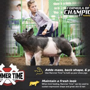 Hammer Time Nutritional Supplement for Show Pigs, 25 lb Bucket