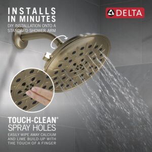 Delta -faucet 52487-CZ-PR Universal Showering Components Showerhead, Lumicoat Champagne Bronze