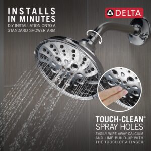 DELTA FAUCET 52669-PR Universal Showering Components Showerhead, Lumicoat Chrome