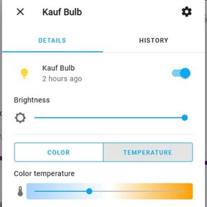 KAUF A15 RGBWW Smart Bulb with ESPHome, Compatible with Tasmota, Made for Home Assistant