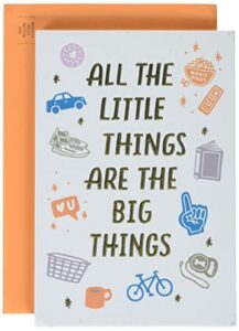 hallmark birthday card for husband (hangable or displayable decoration, little things)