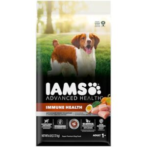 iams advanced health immune health adult dry dog food chicken & exclusive superfoods medley recipe, 6 lb. bag