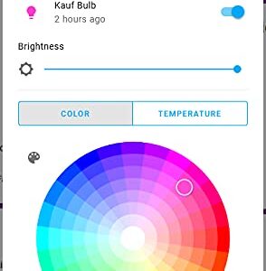 KAUF A15 RGBWW Smart Bulb with ESPHome, Compatible with Tasmota, Made for Home Assistant