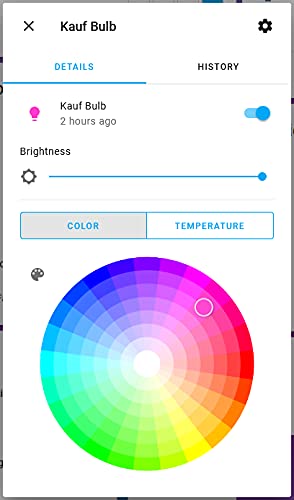 KAUF A15 RGBWW Smart Bulb with ESPHome, Compatible with Tasmota, Made for Home Assistant