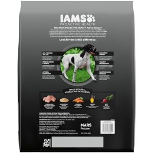 Iams Proactive Health Adult Active Dry Dog Food with Chicken and Turkey, 13.5 lb. Bag