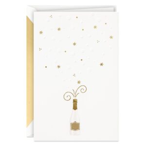 hallmark signature congratulations card for graduation (champagne)