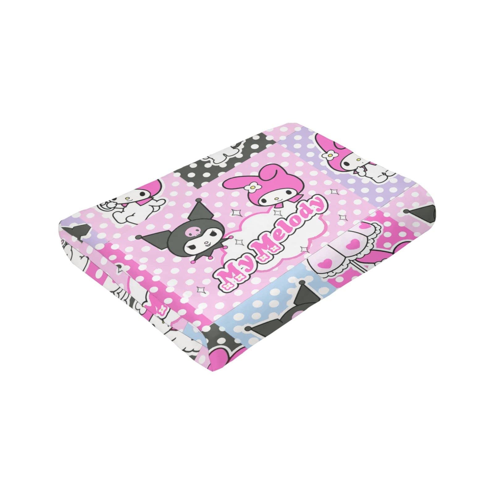 GGQQ Throw Blanket for Men Women Kids,Cute Cartoon Flannel Blankets Suitable for Home,Office Work,Pet Keep Warm 50"X40"