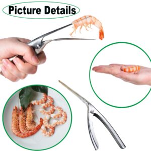 2 Pcs Shrimp Deveiner Tool Shrimp Cleaner, Shrimp Knife ShrimpThread Knife Shrimp Deveining Tool，Shrimp Peeler Set, Toad Fish Shrimp Cleaner Shrimp Peeler.