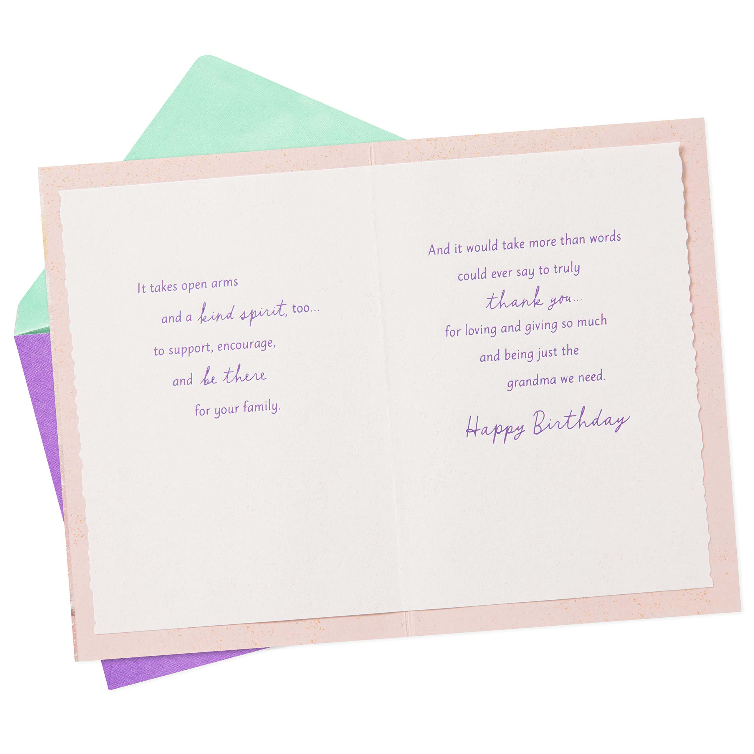 Hallmark Birthday Card for Grandma (A Lot of Heart)