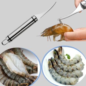 2 Pcs Shrimp Deveiner Tool Shrimp Cleaner, Shrimp Knife ShrimpThread Knife Shrimp Deveining Tool，Shrimp Peeler Set, Toad Fish Shrimp Cleaner Shrimp Peeler.