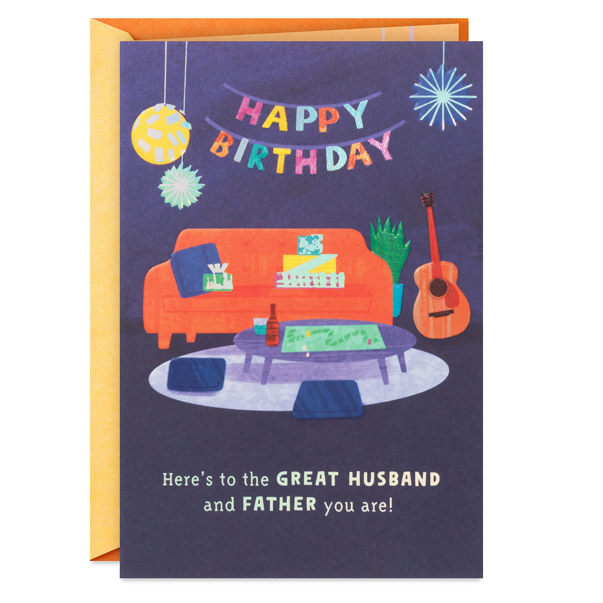 Hallmark Birthday Card for Husband (Great Husband and Father)