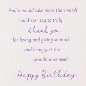 Hallmark Birthday Card for Grandma (A Lot of Heart)