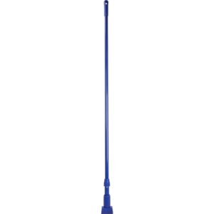 sparta 369475ec14 fiberglass mop handle, jaw style mop with swivel hang up cap for cleaning, commercial, residential, 60 inches, blue