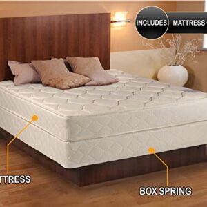 DS Solutions USA Comfort Classic Gentle Firm (Full XL - 54"x80"x9") Mattress Only - Fully Assembled, Orthopedic, Good for Your Back, Long Lasting and 1-Sided