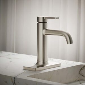 Kohler 28126-4N-BN Venza Bathroom Sink Faucet, 0.5 gpm, Vibrant Brushed Nickel